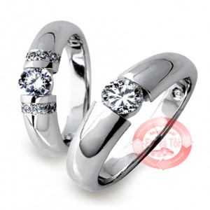 nhẫn cưới tình yêu vĩnh cửu