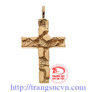 Mặt thánh giá được làm bằng vàng tây