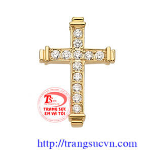 Thánh giá gắn kim cương