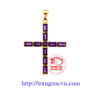 Thánh giá thạch anh tím