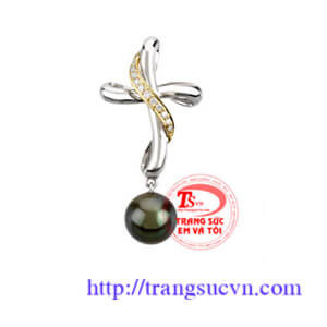 Mặt ngọc trai đen thiên nhiên