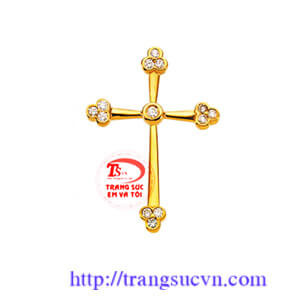 Mặt thánh giá gắn đá