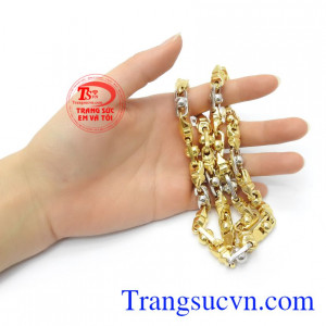 Dây Chuyền Nam Vàng Cao Cấp