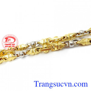 Dây Chuyền Nam Vàng Cao Cấp