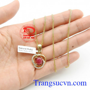 Bộ dây ruby thiên nhiên đẹp