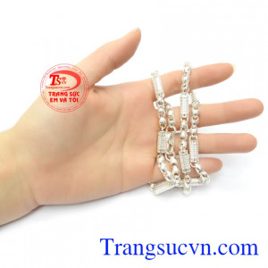 Dây Chuyền Bạc Nam Cao Cấp