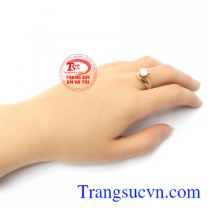 Nhẫn Nữ Vàng Phong Cách