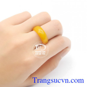 Nhẫn cẩm thạch tài lộc