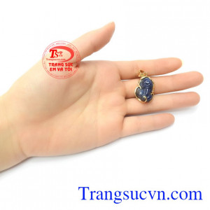 Mặt Dây Tỳ Hưu Sapphire Tài Lộc