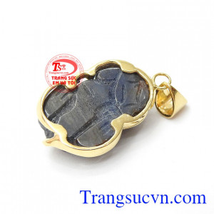 Mặt Dây Tỳ Hưu Sapphire Tài Lộc