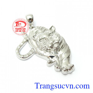 Mặt Hổ Vàng Trắng Mạnh Mẽ
