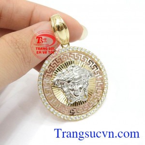 Mặt dây nam vàng hồng 10k