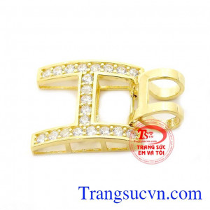 Mặt dây chữ H độc đáo