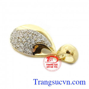 Mặt dây nữ giọt sương mai