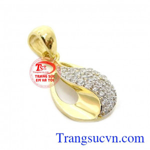 Mặt dây nữ giọt sương mai