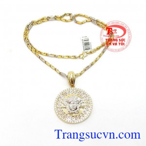 Bộ trang sức nam vàng hồng