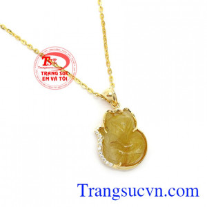 Mặt dây hồ ly xinh xắn