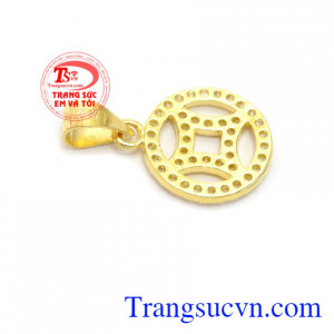 Mặt dây đồng tiền thịnh vượng