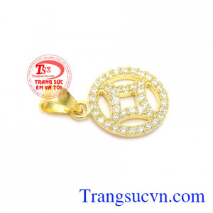 Mặt dây đồng tiền thịnh vượng