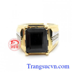 Nhẫn sapphire phái mạnh