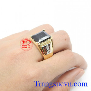 Nhẫn sapphire phái mạnh