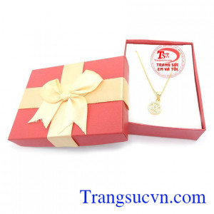 Dây vàng trắng Italy 10k quý phái tinh tế dành cho phái đẹp sản phẩm vàng tây chất lượng hàng đầu