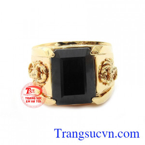 Nhẫn nam sapphire bọ cạp