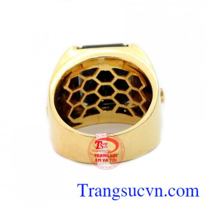 Nhẫn nam sapphire bọ cạp