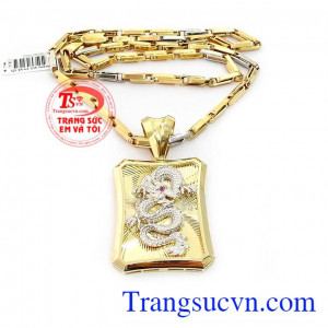 Bộ dây chuyền rồng đẳng cấp