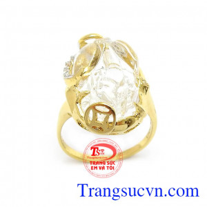 Nhẫn Tỳ Hưu Ngậm Tiền Phong Thủy