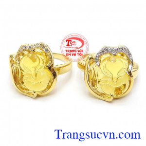 Nhẫn Nữ Hồ Ly Phong Thủy