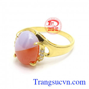 Nhẫn Nữ Vàng Tây Xinh Xắn