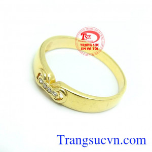 Nhẫn Nữ Vàng Nhỏ Xinh