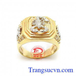 Nhẫn Nam Bọ Cạp Mạnh Mẽ