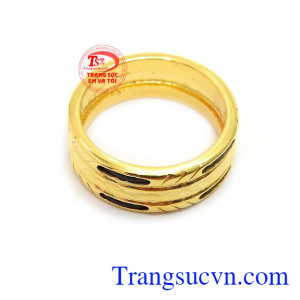 Nhẫn Nam Vàng Tây