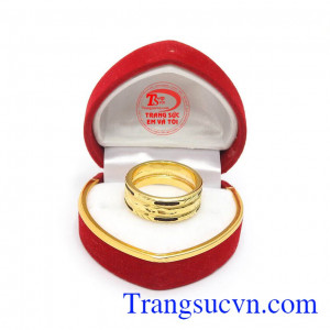 Nhẫn Nam Vàng Tây