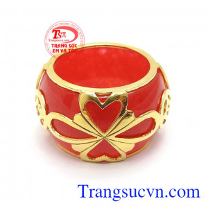 Nhẫn Ngọc Cẩm Thạch Hưng Vượng