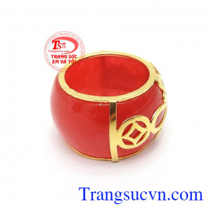 Nhẫn Ngọc Cẩm Thạch Hưng Vượng