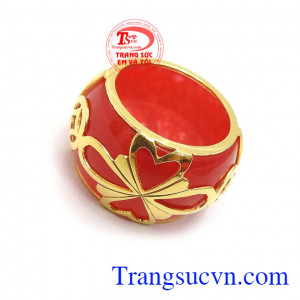 Nhẫn Ngọc Cẩm Thạch Hưng Vượng