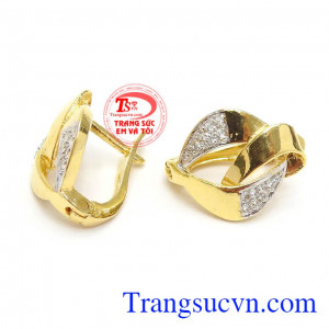 Hoa Tai Vàng 10k Tinh Tế