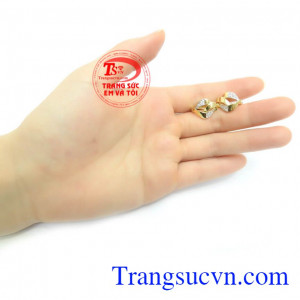 Hoa Tai Vàng 10k Tinh Tế