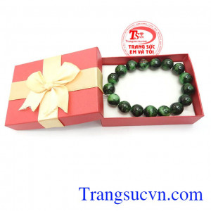 Chuỗi tay ngọc cẩm thạch thiên nhiên