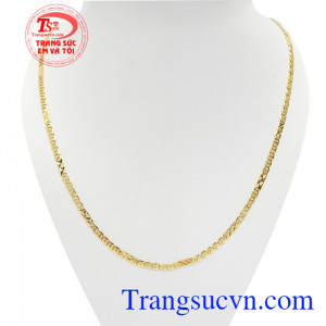 Dây Chuyền Vàng Tây Cá Tính