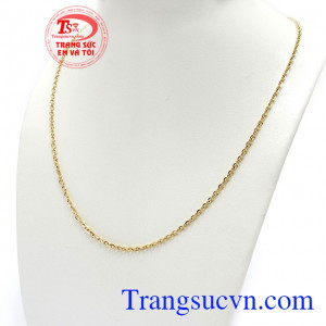Dây chuyền vàng thương hiệu uy tín, chất lượng, bảo hành 06 tháng