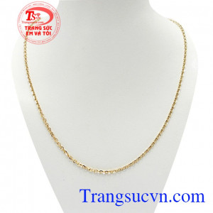 Dây Chuyền Vàng Xinh Xắn, dây chuyền nữ 10k, dây chuyền vàng tây đẹp