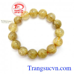 Chuỗi tay thạch anh tóc sang trọng