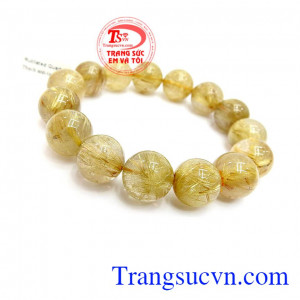 Chuỗi tay thạch anh tóc sang trọng