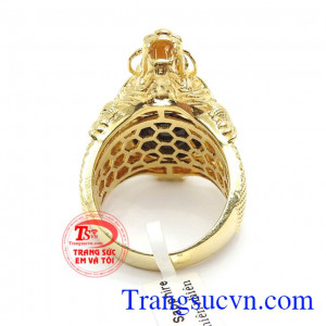 Nhẫn Long Quy Sapphire Sao