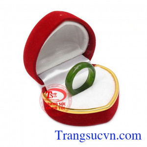 Nhẫn Ngọc Cẩm Thạch Hạnh Phúc