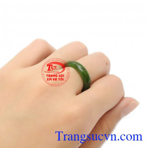 Nhẫn Ngọc Cẩm Thạch Hạnh Phúc